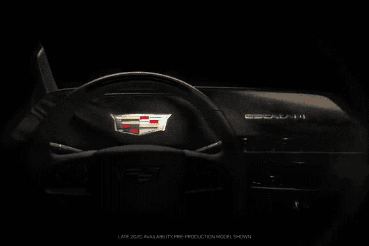 2020 Cadillac Escalade dashboard