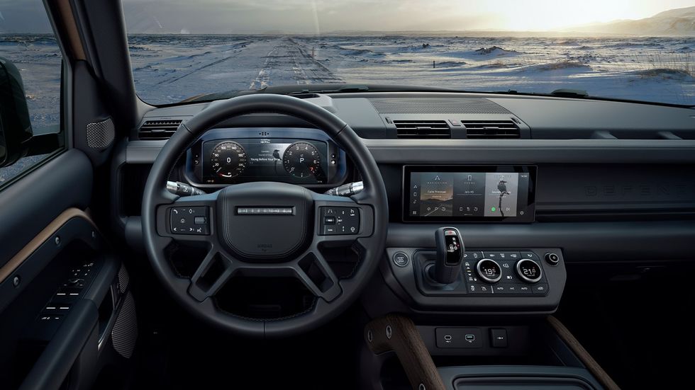 2020 Land Rover Defender interior