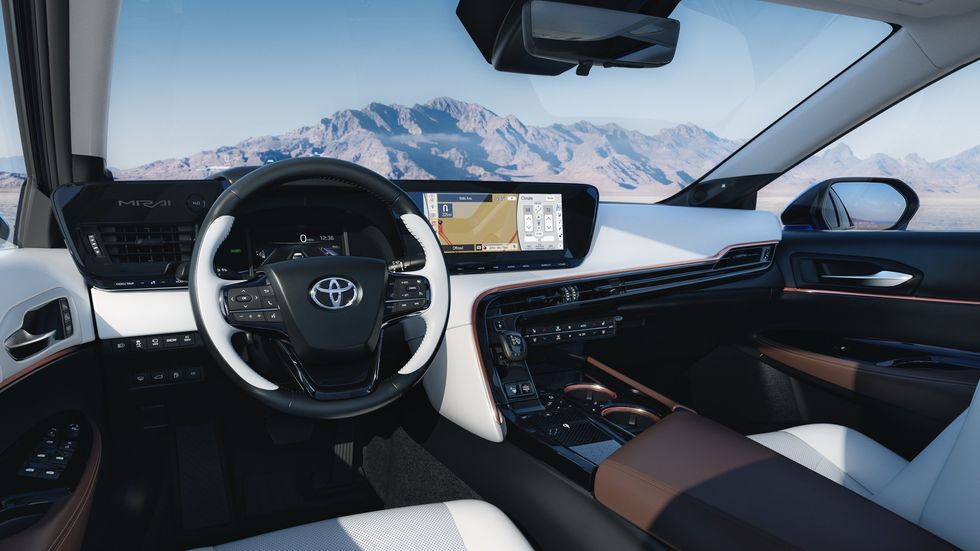 2021 Toyota Mirai interior