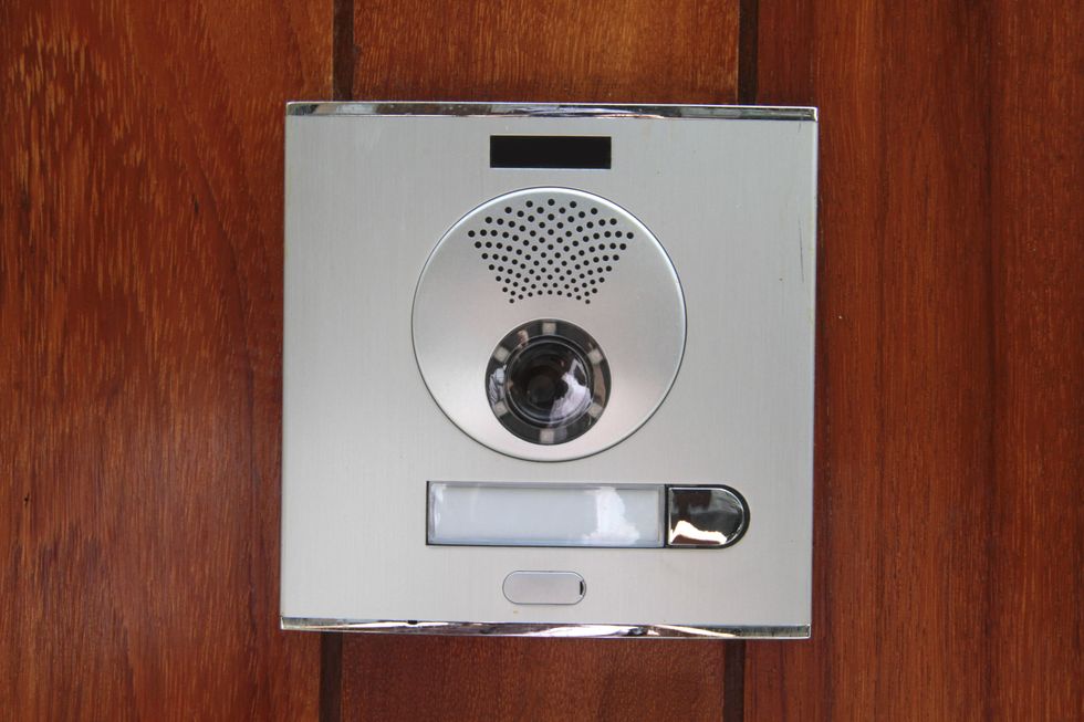 a photo of a smart intercom