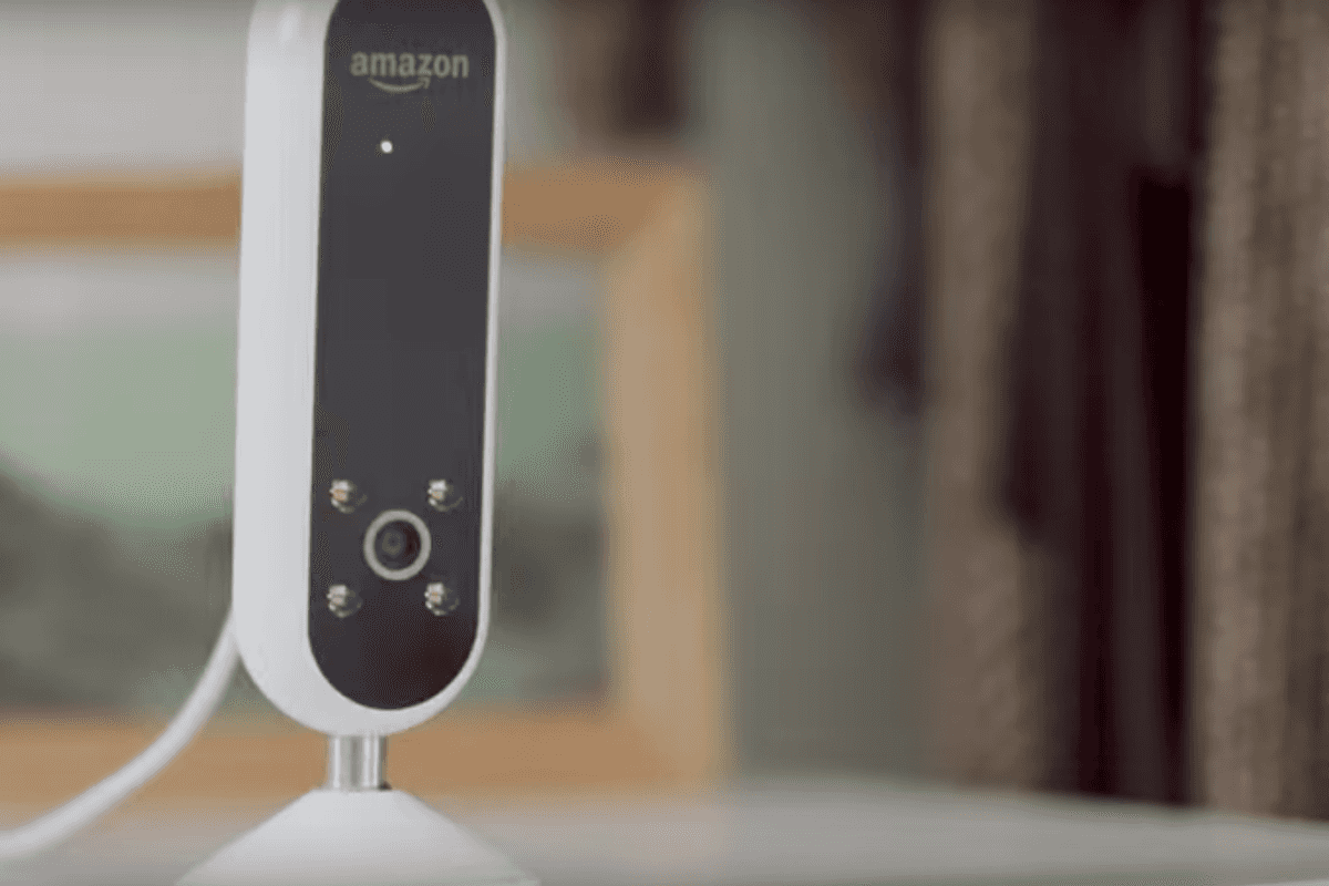 a photo of alexa look security camera