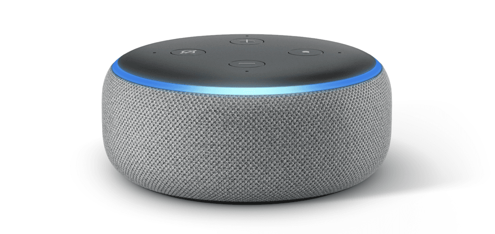 a photo of Amazon Echo Dot 3rd gen smart speaker