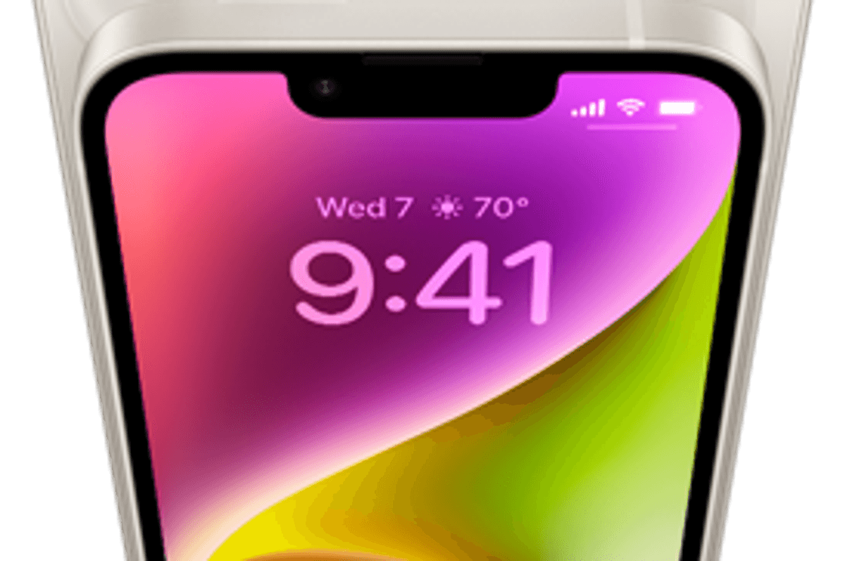 a photo of Apple iPhone 14