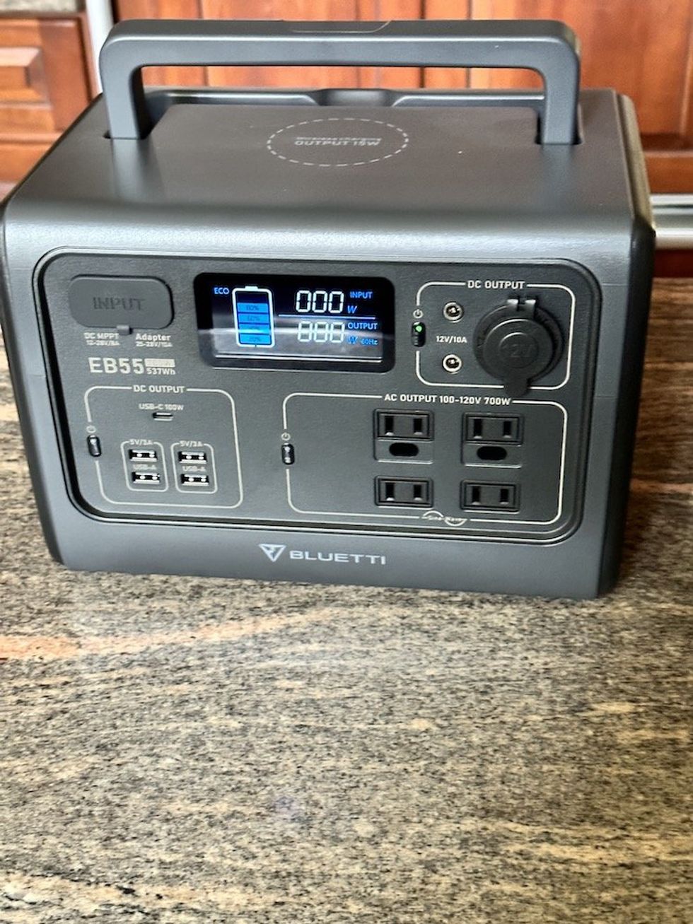 a photo of BLUETTI EB55 Portable Power Station