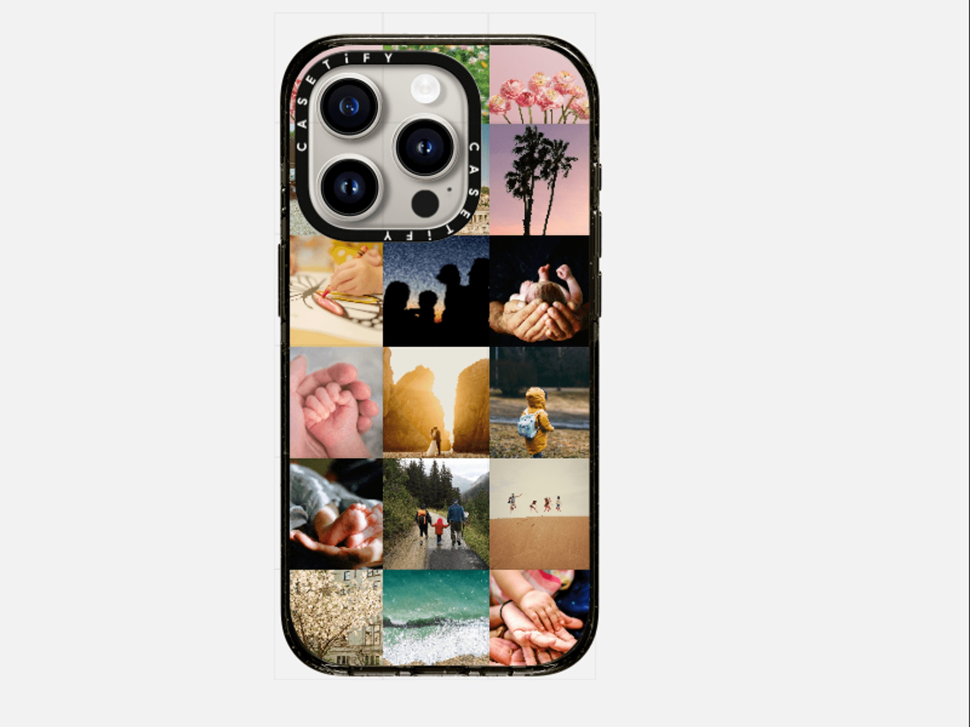 a photo of CASETiFY Custom Photo Grid Case