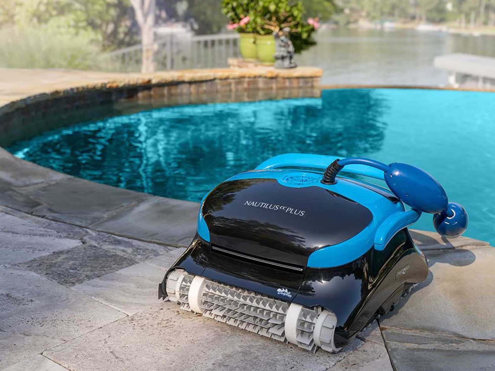 a photo of Dolphin Nautilus CC Plus Robotic Pool Cleaner