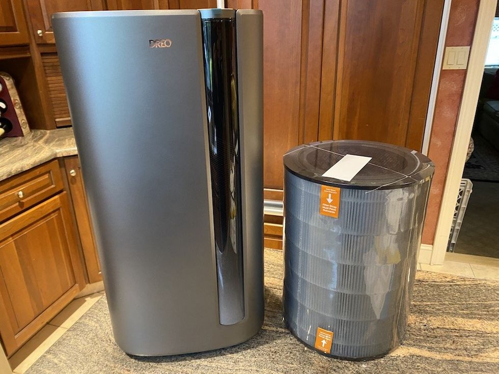 a photo of Dreo Macro Max S with H13 HEPA filter