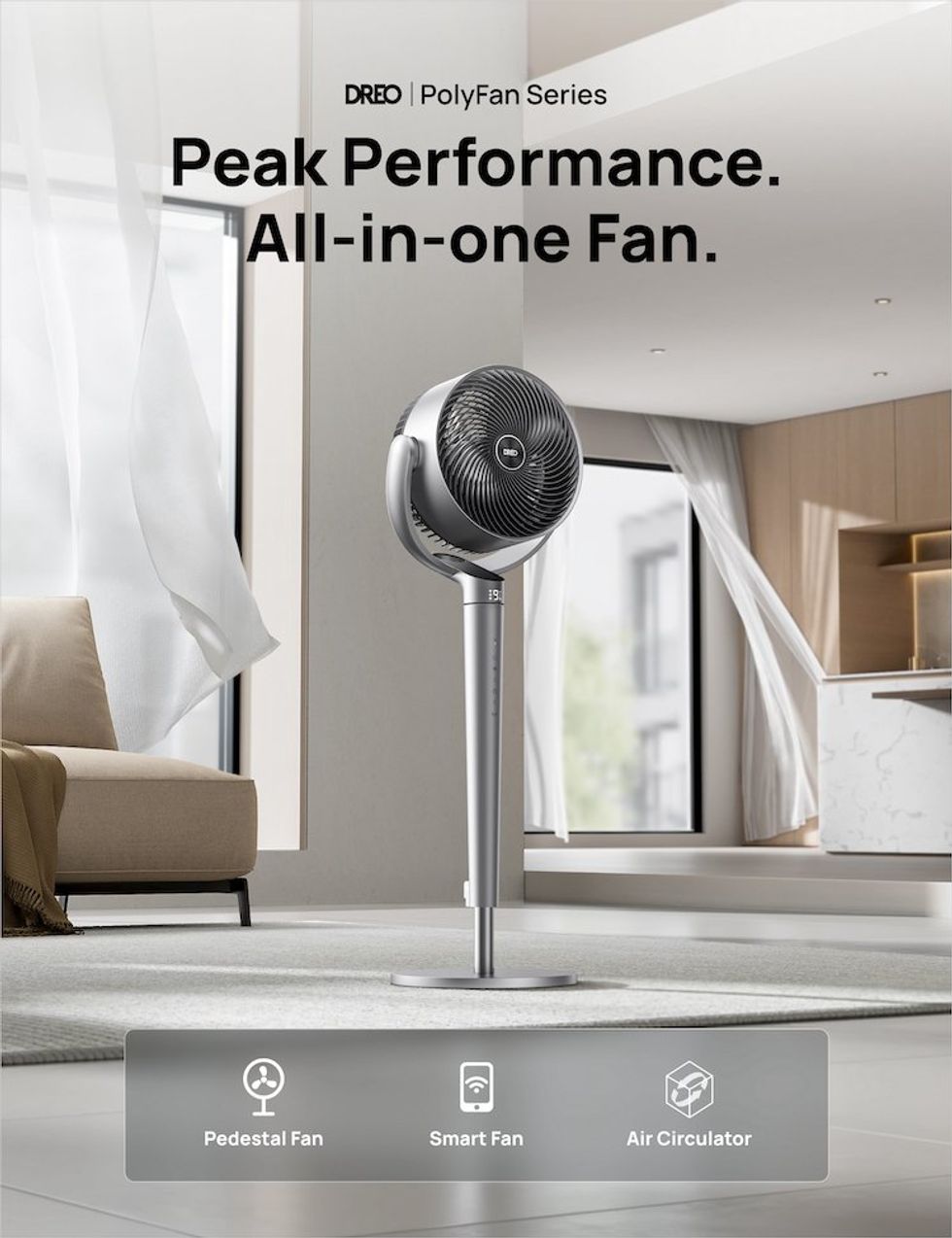 a photo of Dreo PolyFan 704S smart fan