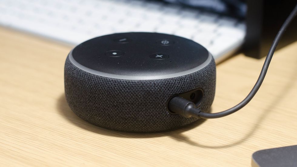 a photo of echo dot 2nd gen