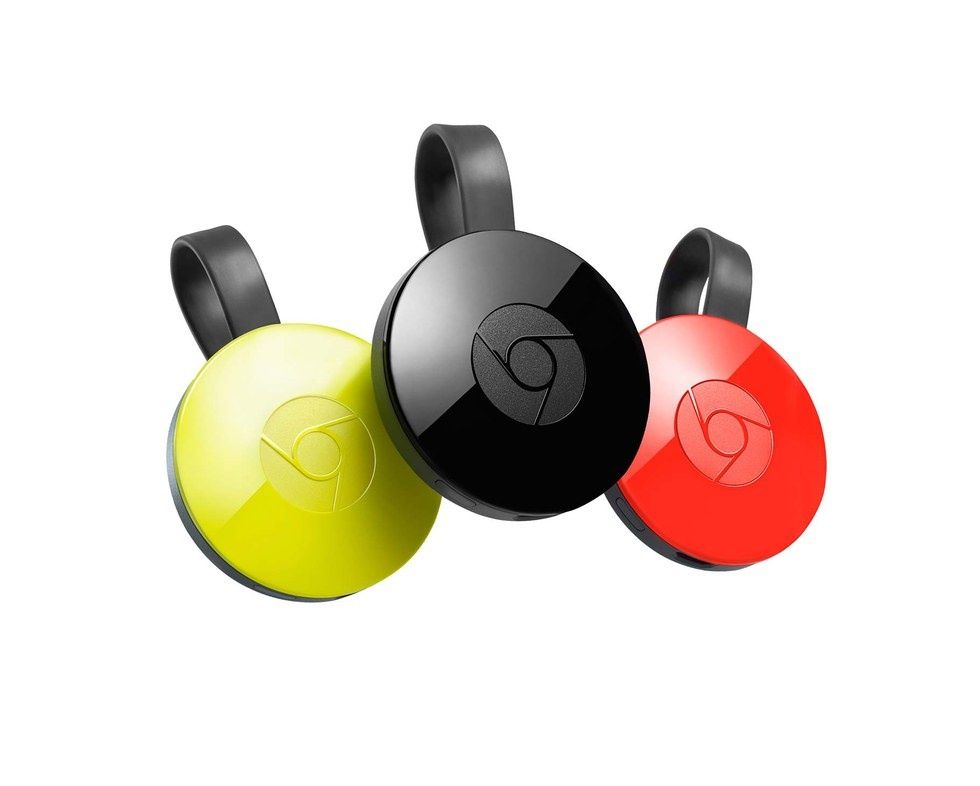 a photo of Google Chromecast devices