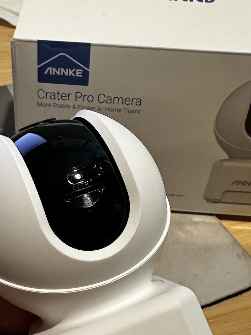 a photo of MicroSD Card slot on Annke Crater Pro camera