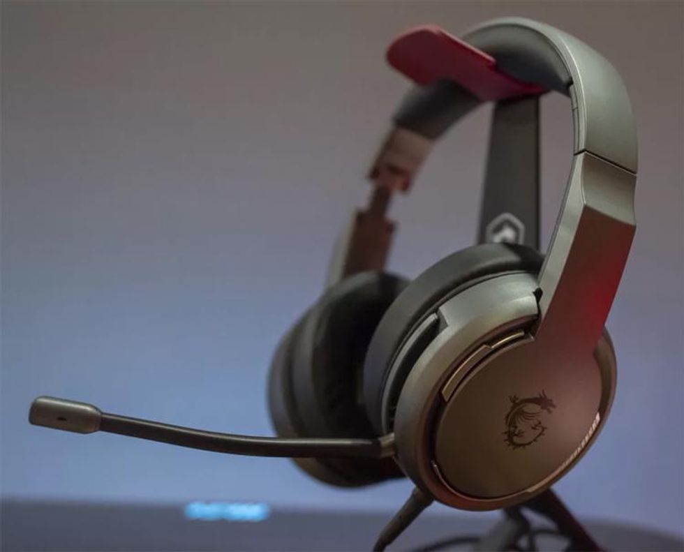 A photo of MSI's GH40 ENC Headset