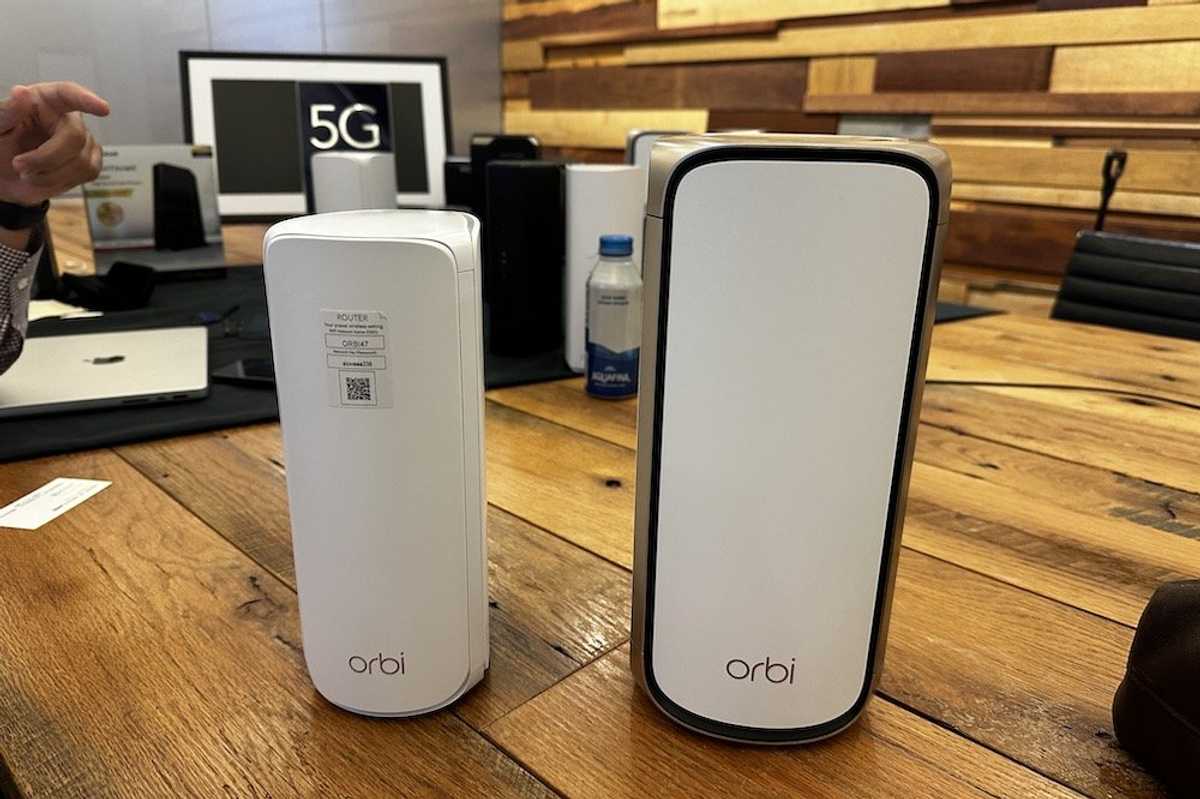 a photo of NETGREAR Orbi Wi-Fi 7 Routers