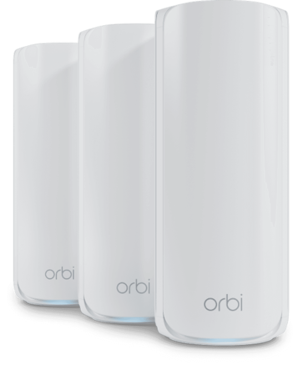 A photo of Orbi 770 Tri-band Mesh System 3 pack