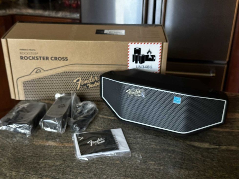 a photo of ROCKSTER CROSS unboxed