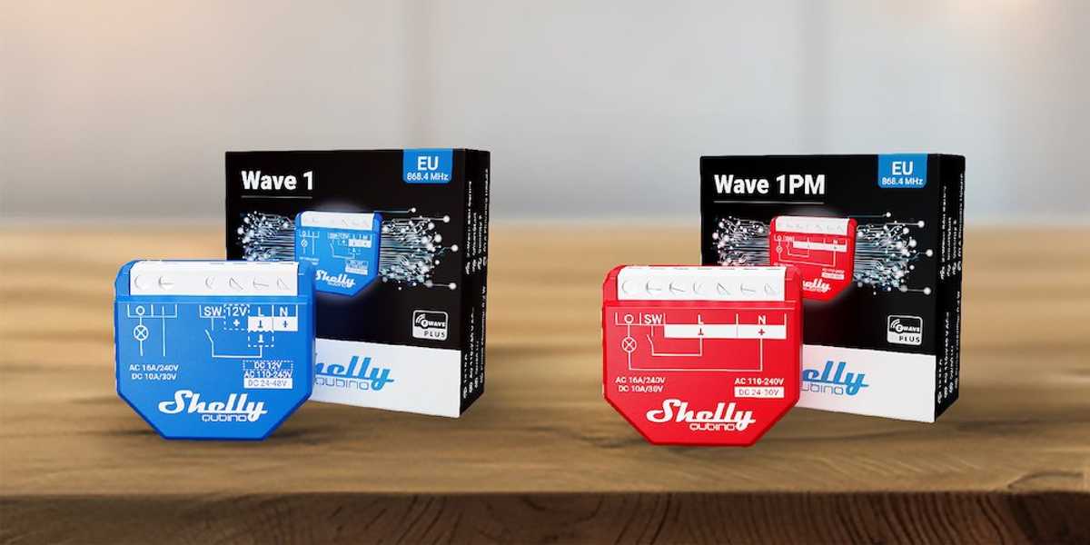 a photo of Shelly Wave 1 and Wave 1 PM on a table