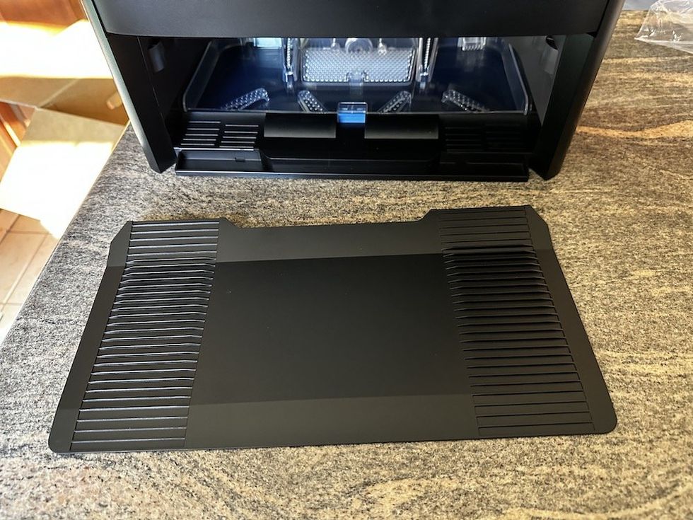 a photo of the drying rack used in the Omni station