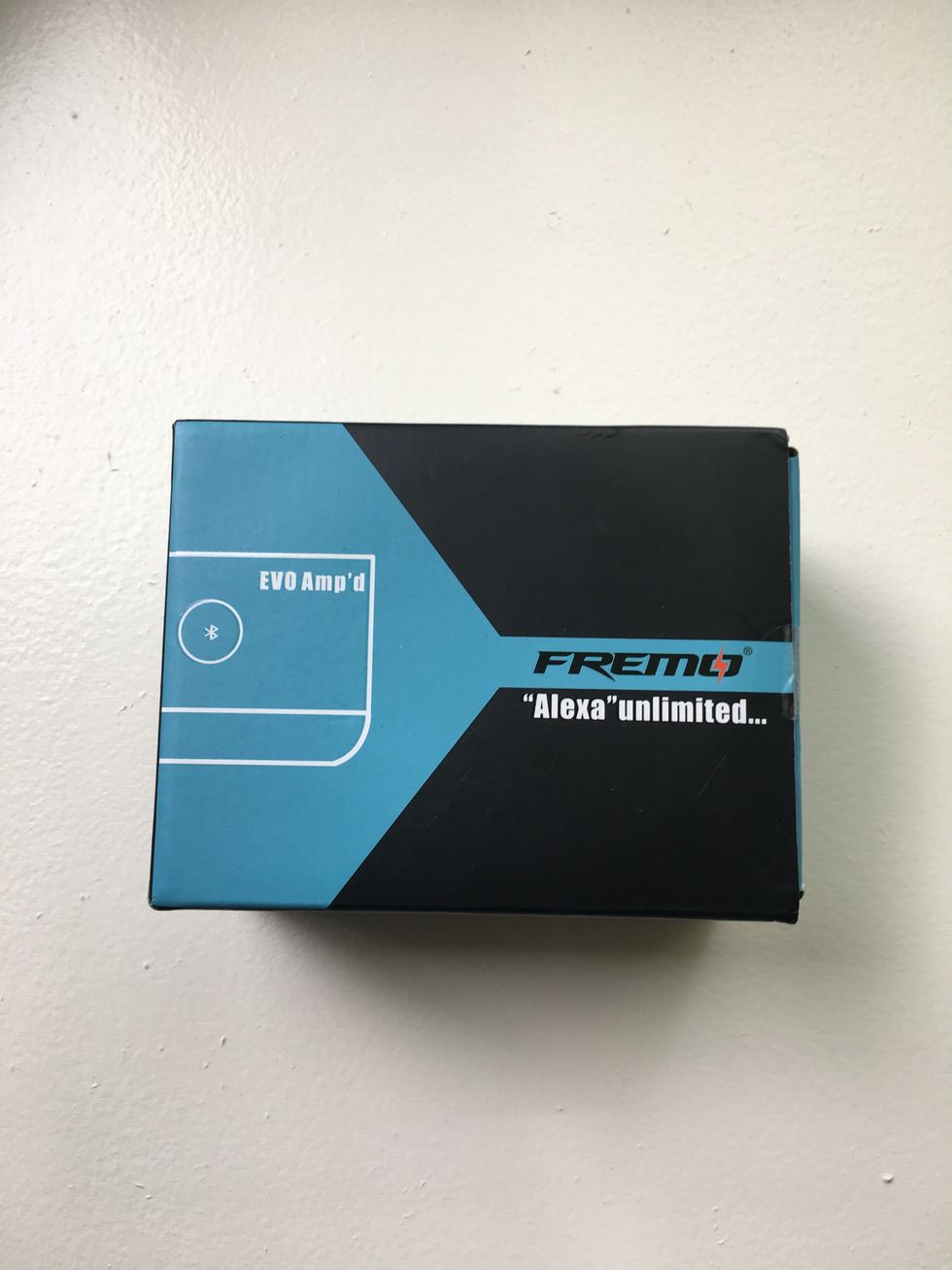 A photo of the Fremo EVO amp'd speaker box