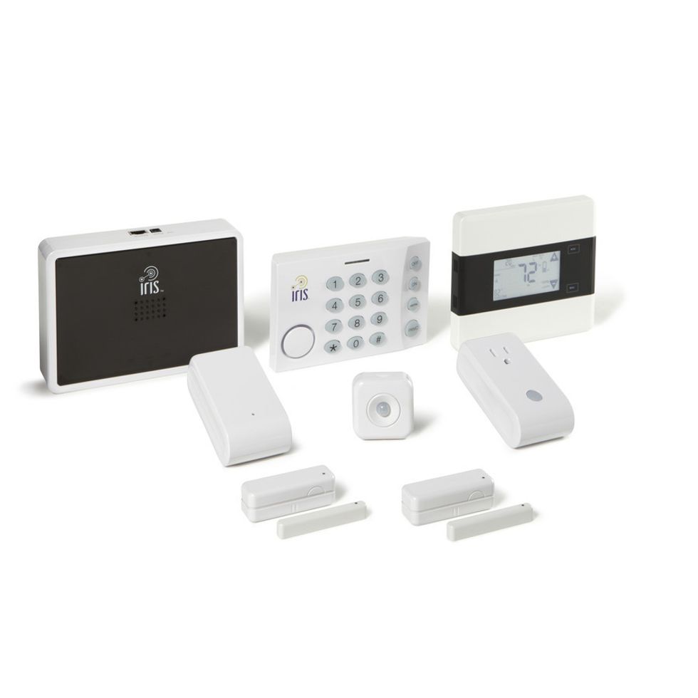 A photo of the Iris by Lowe's line of products, which may have a second life through support from Samsung, Hubitat or for those comfortable tinkering with code