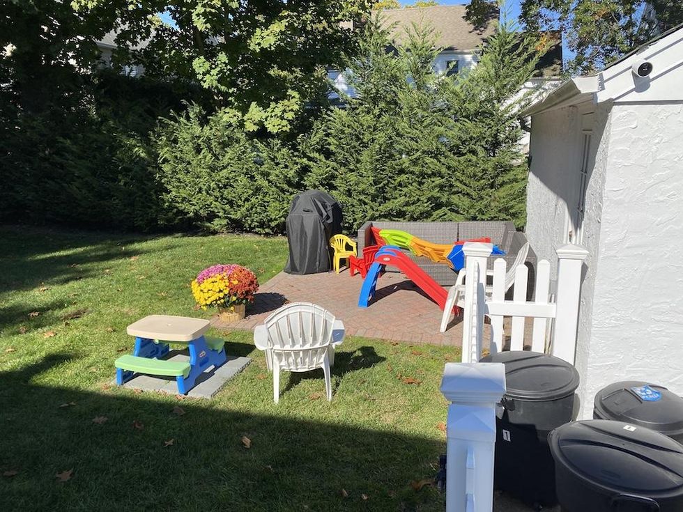 A photo of the testing spot for Furrion Aurora Outdoor television.