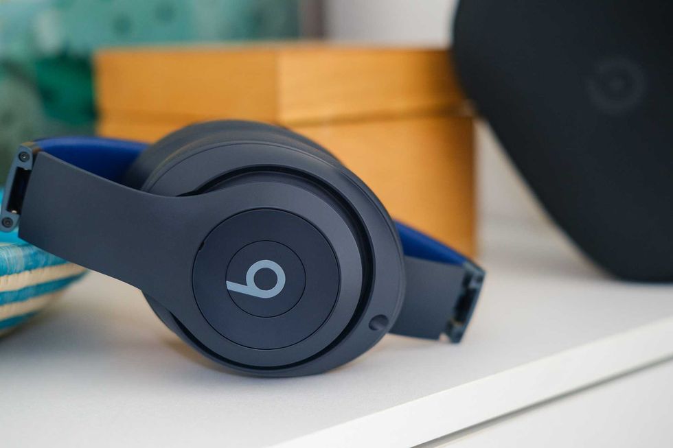 A product photo of the Beats Studio Pro noise-canceling headphones.