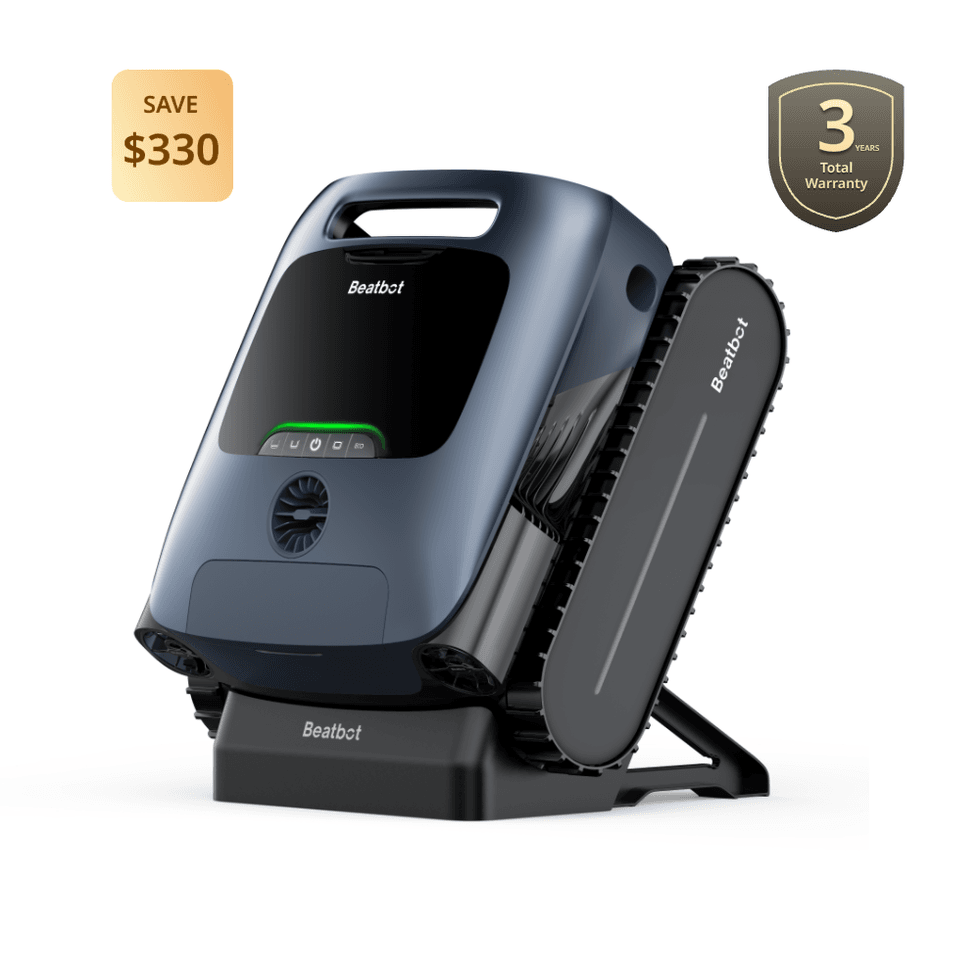 a product shot of Beatbot AquaSense Pro Robot Pool Cleaner