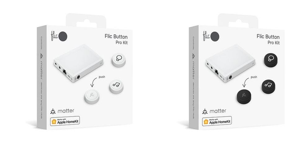 a product shot of Flic Button pro kits