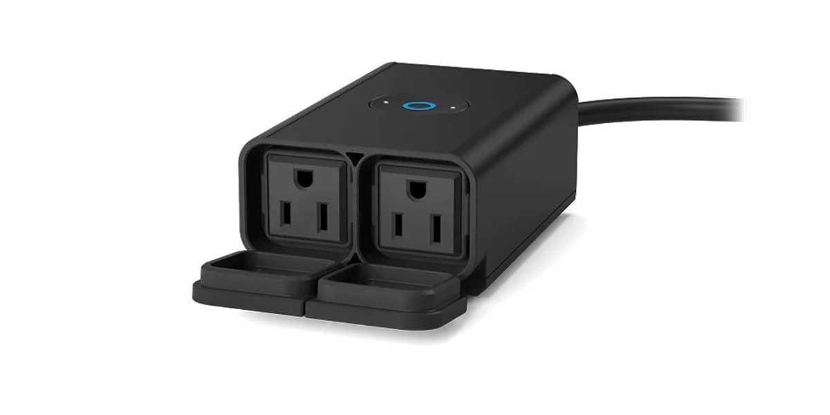 a product shot of Ring Outdoor Smart Plug