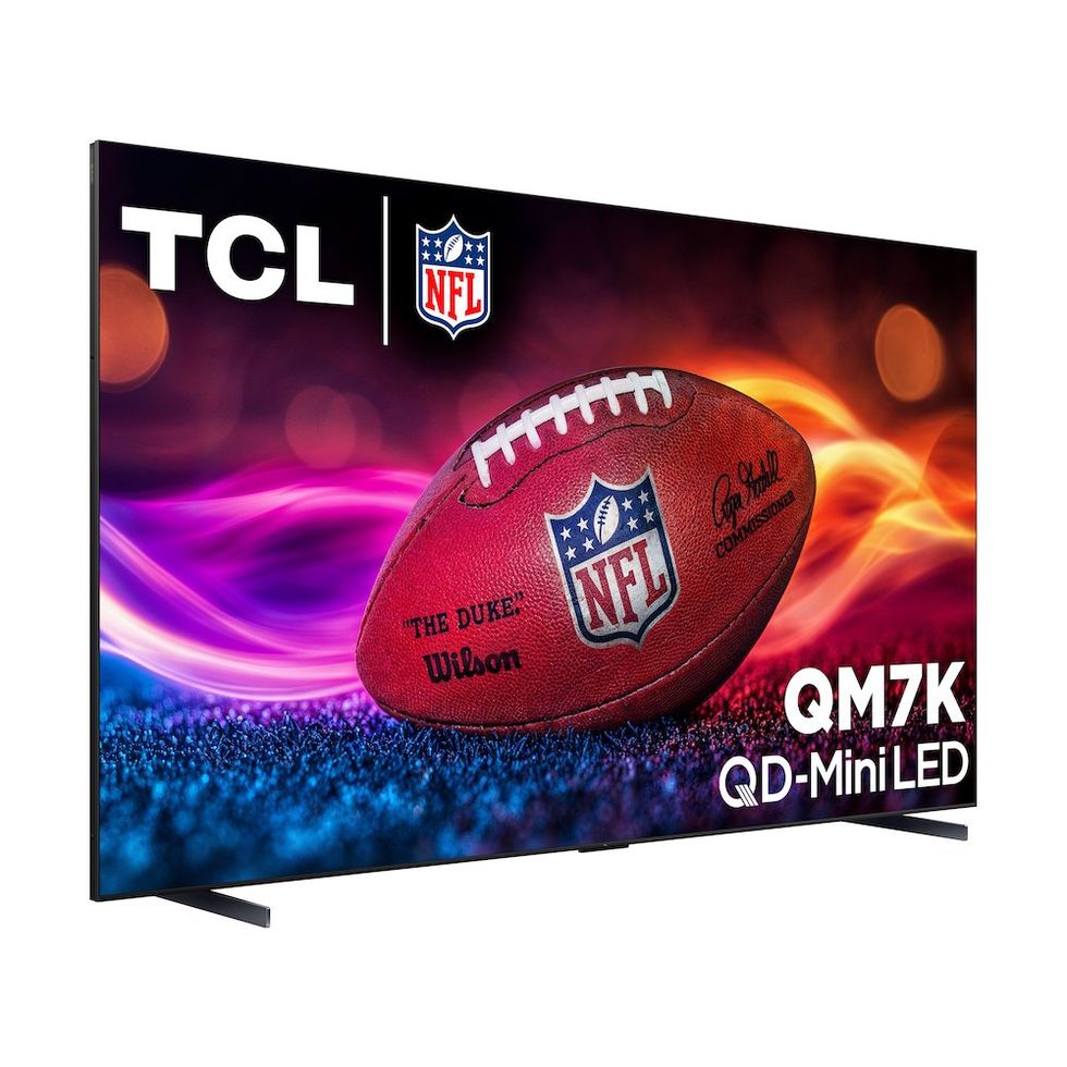 a product shot of TCL 115QM7K smart tv