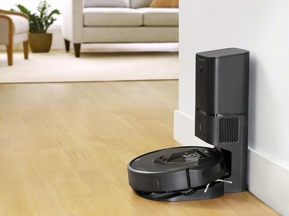 A Roomba i7 robot vacuum