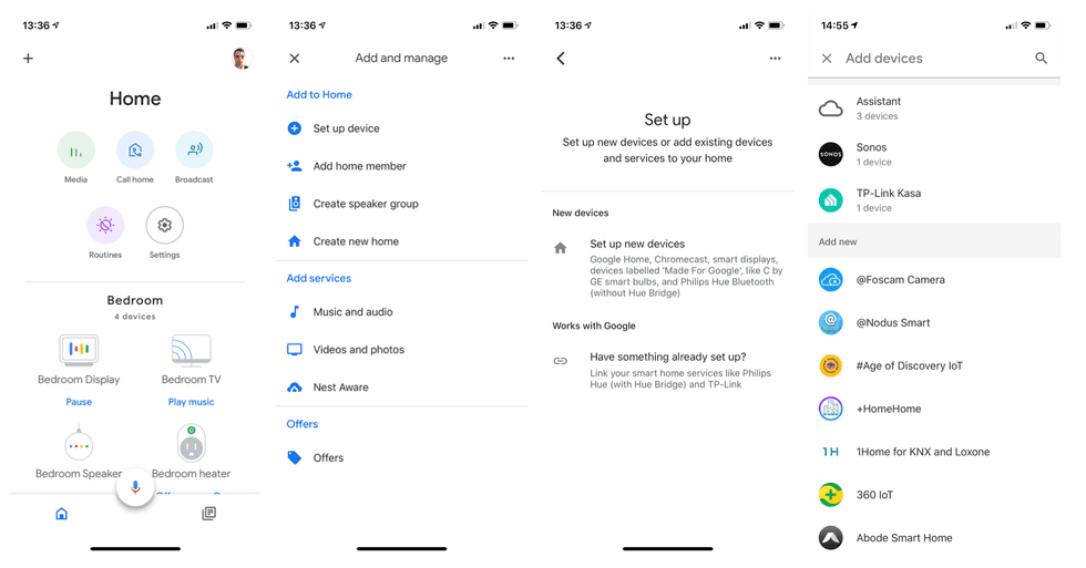 Adding Hue lights to Google Home app