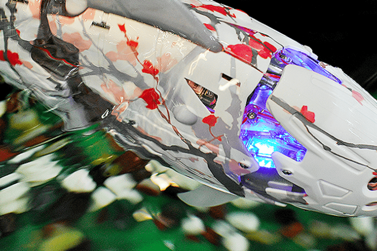 airo robot fish animals