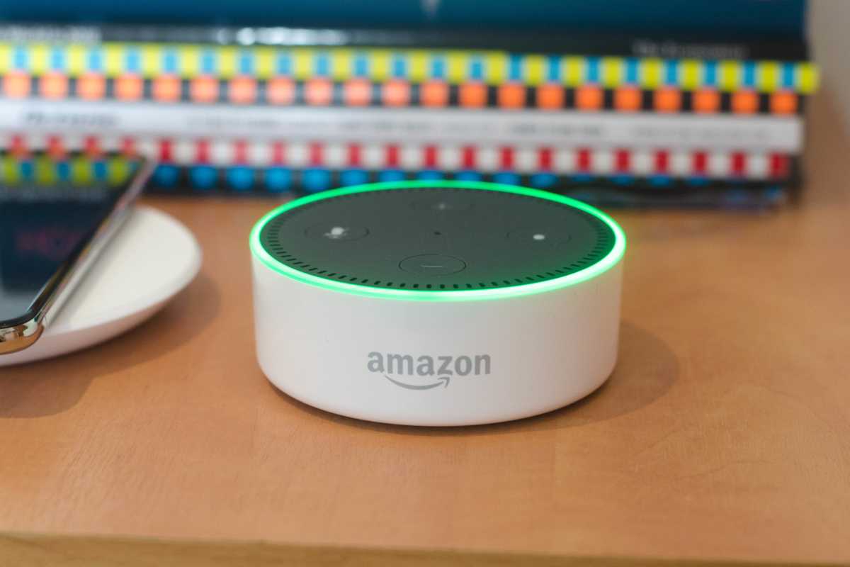 Alexa Drop-In on an Echo Dot