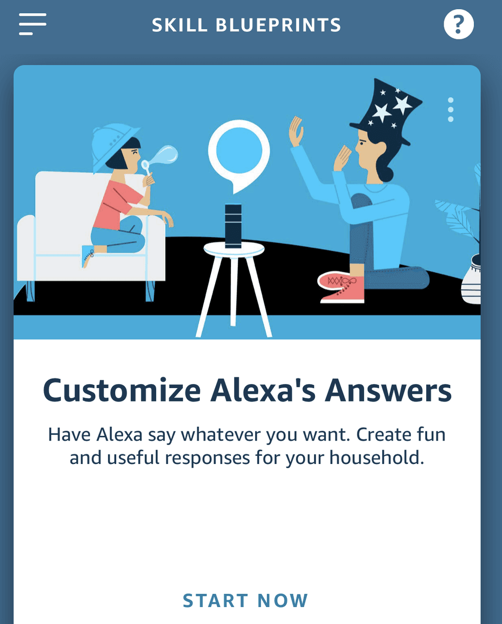 Amazon Alexa app