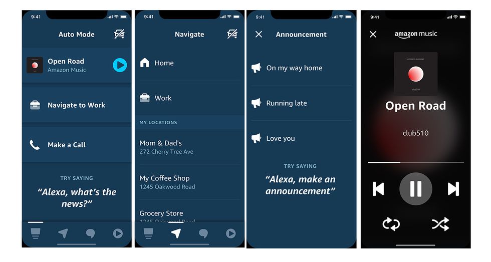Amazon Alexa Auto Mode