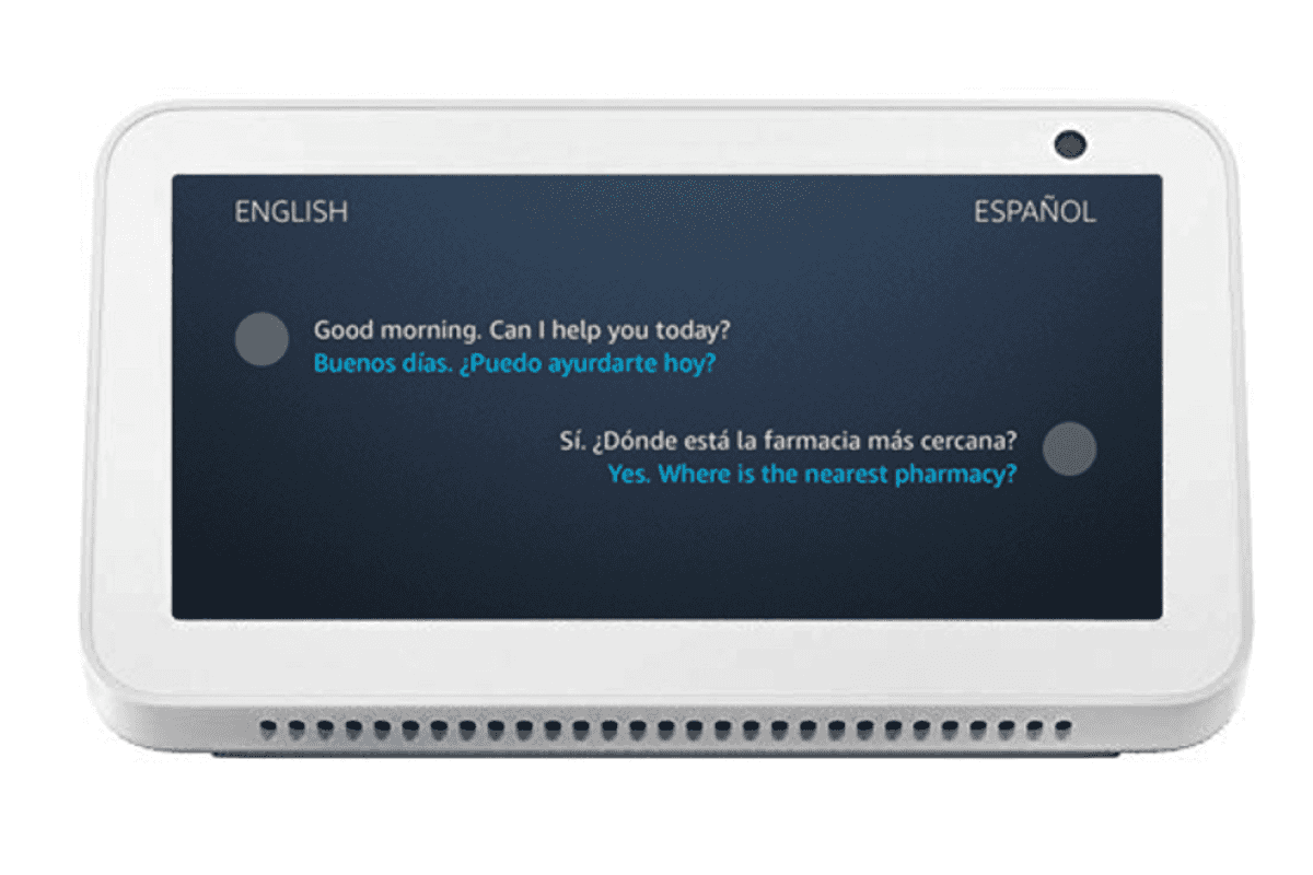 Amazon Alexa interpreter feature