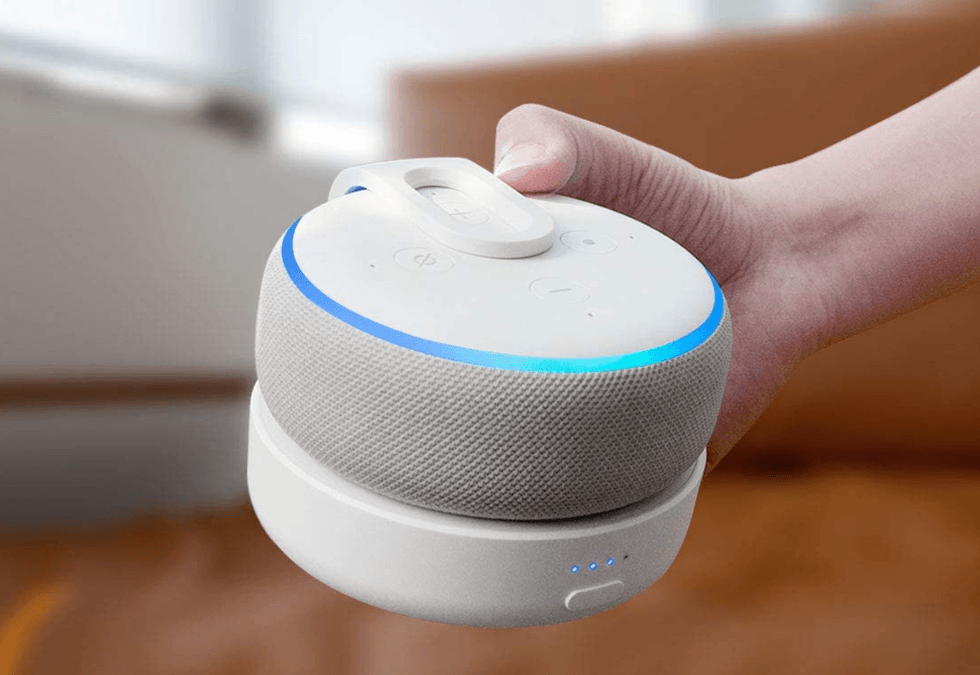 Amazon Echo Dot battery case
