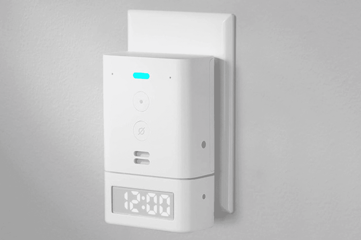 Amazon Echo Flex with Clock
