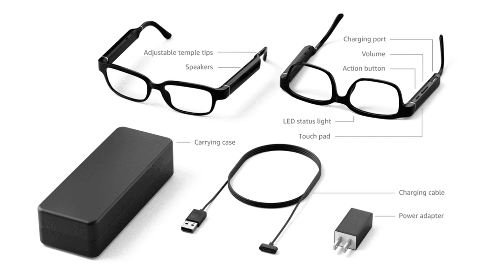 Amazon Echo Frames glasses with Alexa