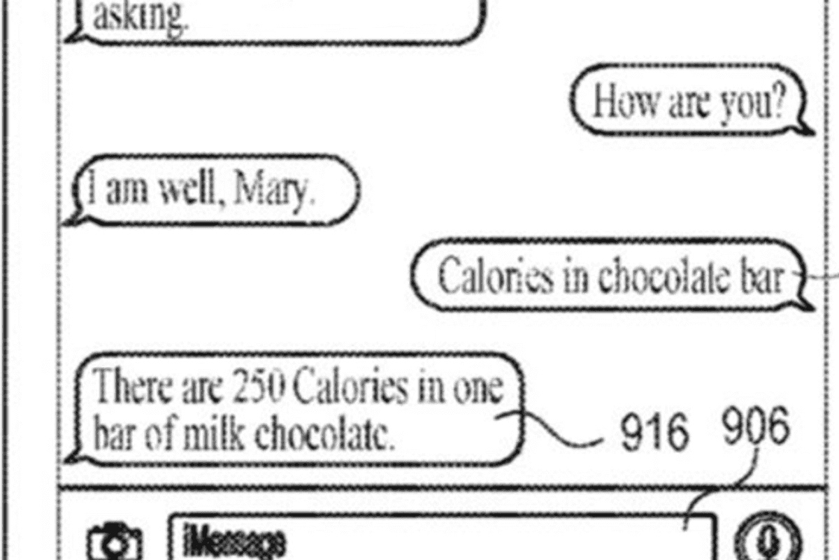 an illustration of Apple's patent