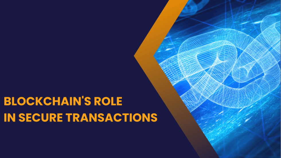 an illustration on how blockchain works