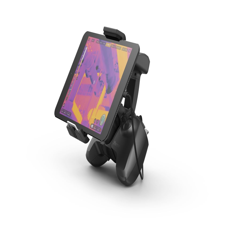 An image of the thermal imaging available through the new Parrot Anafi Thermal drone