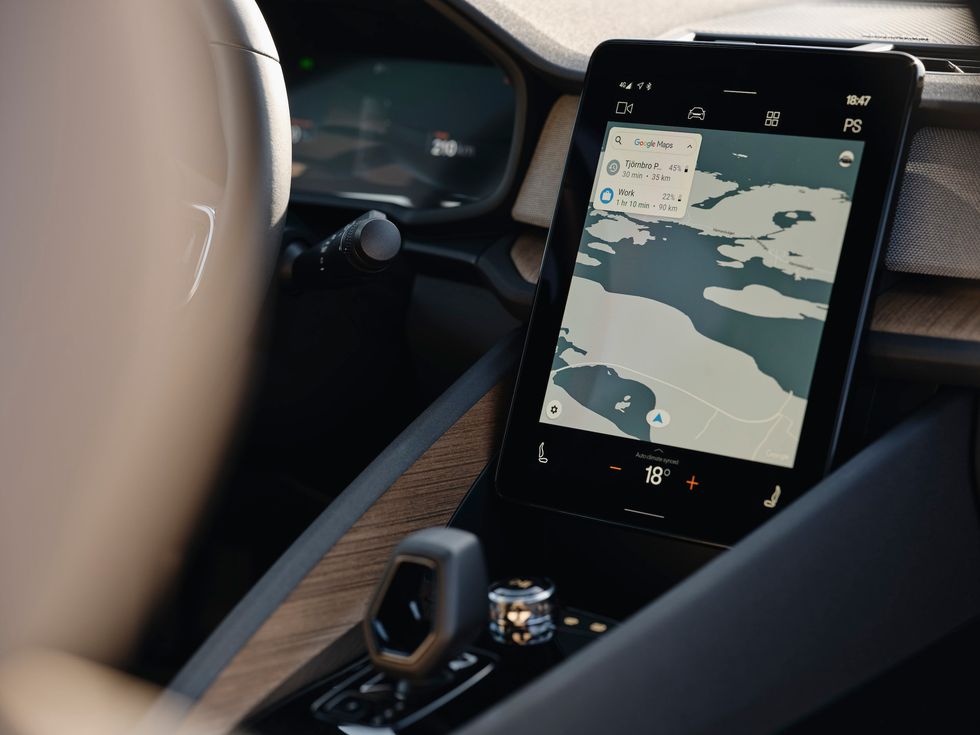 Android Automotive in the Polestar 2