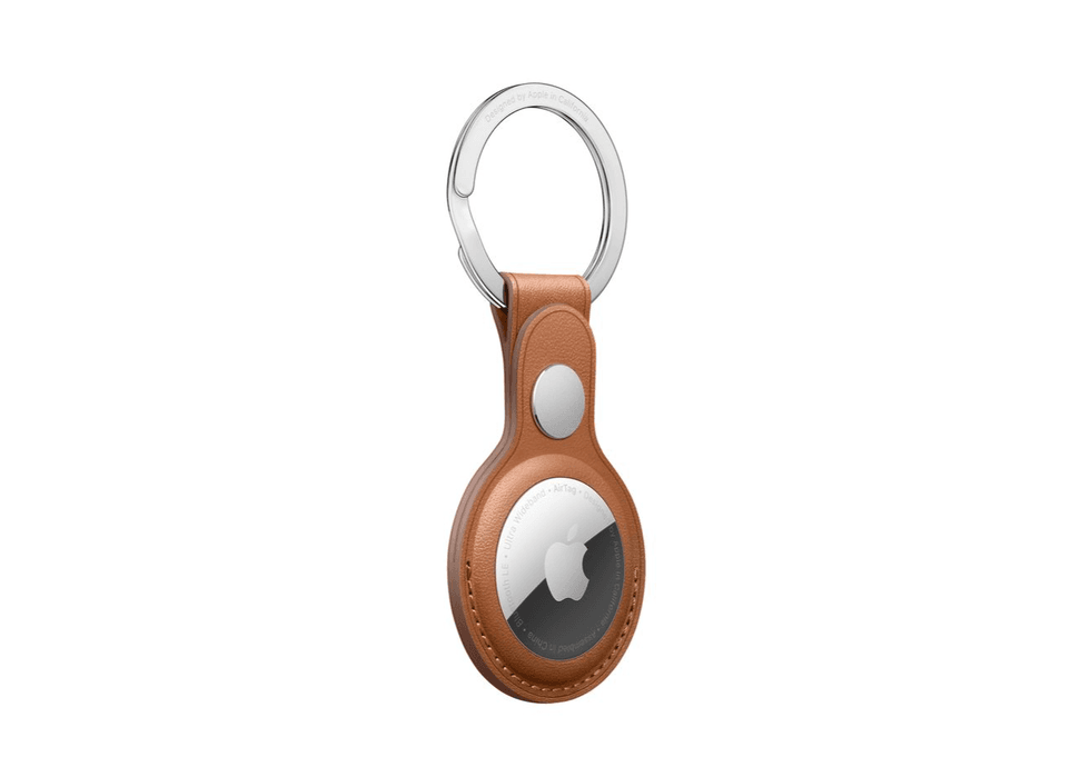 Apple AirTag Leather Key Ring