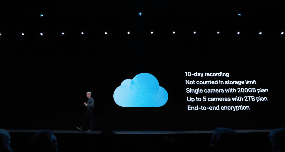 Apple announces smart home security camera plan for iCloud