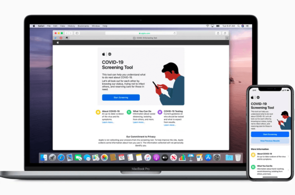 Apple COVID-19 web site