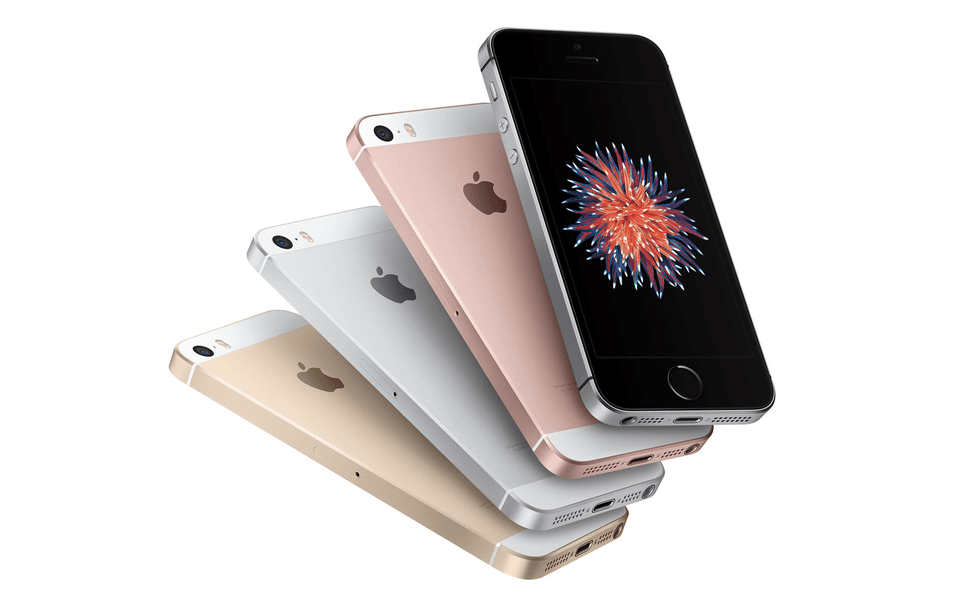 Apple iPhone SE color options