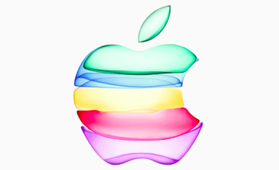 Apple logo photo