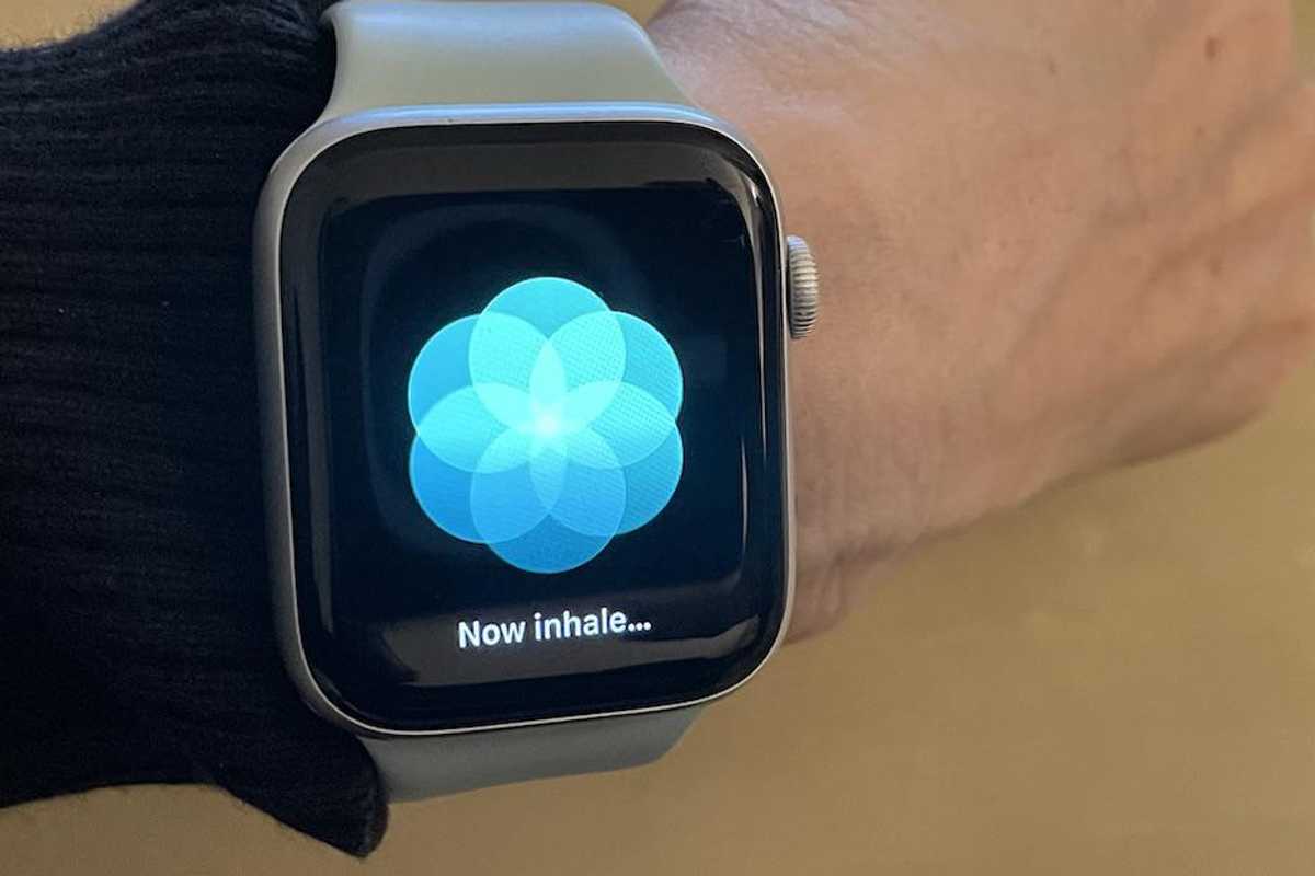 Apple Watch Breathe app