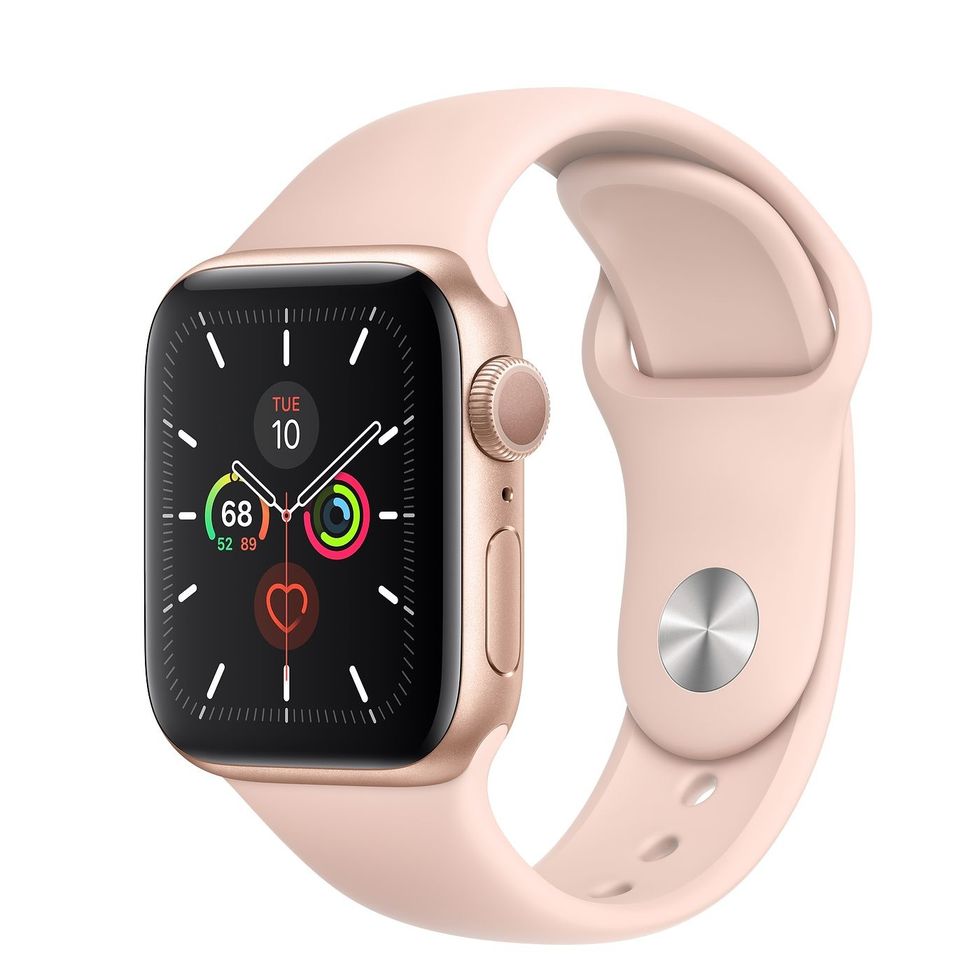 Apple Watch on rose gold